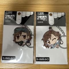 【新品・廃番】つままれキーホルダー　とある科学の超電磁砲S　御坂美琴、御坂妹のサムネイル