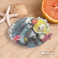 人魚のポニーフック　ハンドメイドのサムネイル
