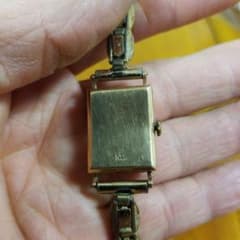 ち*ゲ様 Hebreus k18クォーツ腕時計 小型 金属製のサムネイル