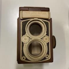 カルディ　KALDI 木製　カメラ　レフレックスのサムネイル