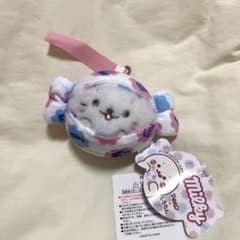 しろたん　ぺこちゃん　コラボ　マスコットキーホルダー　ミルキーのサムネイル