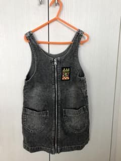PARTY PARTY☆ デニムジャンバースカート　ワンピース　120のサムネイル