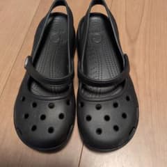 Crocs クロックス レディース ブラック w6のサムネイル