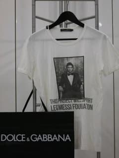 DOLCE&GABBANA メッシ フォトTシャツ サイズS 限定品 ドルガバのサムネイル