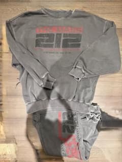 HDEX スウェット セットアップ グレー