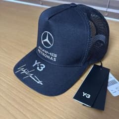 Y-3 メルセデスベンツ　AMG ナイロンキャップ　ブラック　Lサイズ Y-3 メルセデスベンツ AMG ナイロンキャップ ブラック Lサイズ - メルカリ
