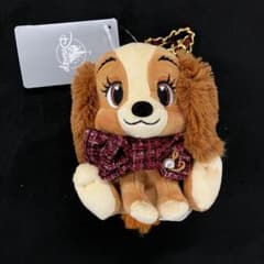 レディ ぬいぐるみキーホルダー・キーチェーン TWEED STYLE ディズニー 