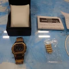 gmw-b5000 ゴールド　金メタ　G-SHOCK フルメタルのサムネイル