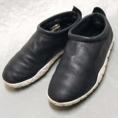 ナイキ エアモック ボンバー 黒 レザー スリッポン NIKE air moc 