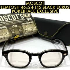 MOSCOT LEMTOSH 46 ECRU ポーカーフェイス別注 モスコット 極美品】ポーカーフェイス別注完売 モスコット レムトッシュ46 ECRU2