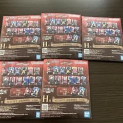 이치 반 쿠지 원피스 H 상 ACLLECT 빨간 머리 해적단 5 개 세트
