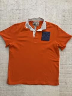 【希少】RUGBY Ralph Lauren ポロシャツ オレンジ XLのサムネイル