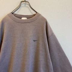 90s NIKE スウェット アースカラー 刺繍 ゆるだぼ vintageのサムネイル