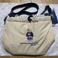 ポロ ラルフローレン POLO ショルダーバッグ ベージュ レインバッグのサムネイル