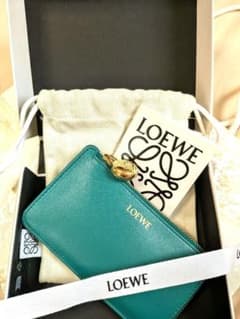 LOEWE ぺブル コインカードホルダー コインケース カードケース 