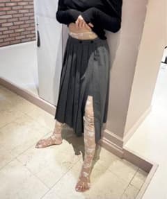 【rei979954 】EDIT. FOR LULUラッププリーツスカート m92921609495_1.jpg?1768725829