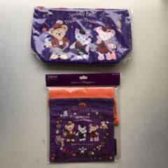 【最終お値下げ】ダッフィー スーベニアランチケース＆巾着 ハロウィーンのサムネイル
