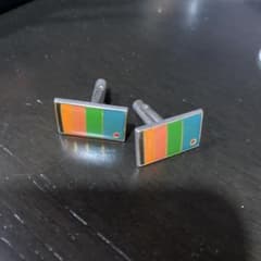 가격 인하 Paul Smith 멀티 스트라이프 커프링크스