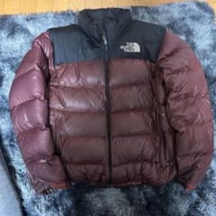 THE NORTH FACE ダウンジャケット 100 バーガンディ/ブラックのサムネイル