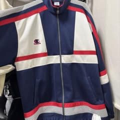 Champion ジップアップジャケット ネイビー/ホワイト/レッドのサムネイル