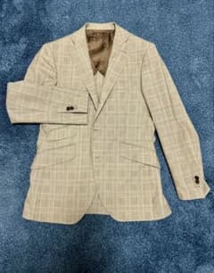 高級イタリア生地 GUABELLO美品 定価15万 オーダー A5 M〜L 高級イタリア生地 GUABELLO美品 定価15万 オーダー A5 M〜L - メルカリ