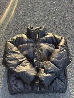 ZARA ブラック ダウンジャケット Lサイズ - メルカリ
