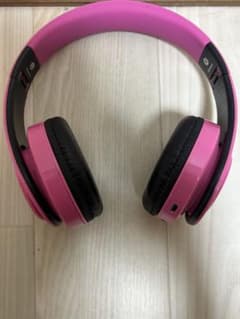 ワイヤレスヘッドホン ピンク PUFFY POWER!