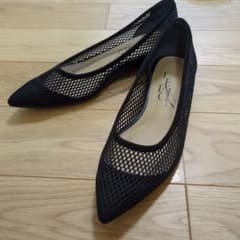 ル　タロン　le talon ポインテッドネットフラットのサムネイル