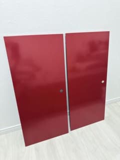 純正品 USMハラー ドアパネル 2枚セット 750×350用 ルビーレッド 純正品 USMハラー ドアパネル 2枚セット 750×350用 ルビーレッド