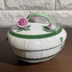 ヘレンド ウィーンの薔薇 ボンボニエール HEREND 小物入れ - メルカリ