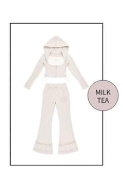 Lumignon Cross bijou ribbon 3set up ベージュのサムネイル