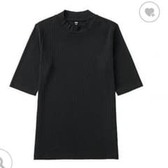 うー様専用 リブハイネックTシャツのサムネイル