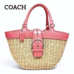 ゆず様 COACHかごバッグ よろしくお願い致します！ - メルカリ