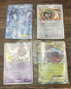 ポケモンカード 当時物 レックウザ フリーザ フシギバナ ミュウ など6