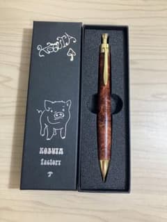 こぶた工房極上花梨瘤 ゴールド金具 - メルカリ