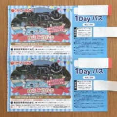 東京サマーランド 株主優待券 2枚のサムネイル
