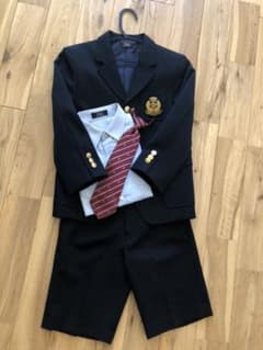 美品　男の子120  POLOフォーマルスーツのサムネイル