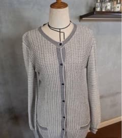 MaxMara マックスマーラ カーディガン M ベージュピンクのサムネイル