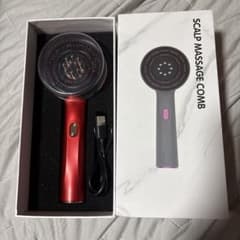 SCALP MASSAGE COMB 本体 レッドのサムネイル