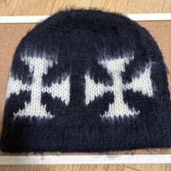 ASKYURSELF Brushed Cross Logo Beanieのサムネイル
