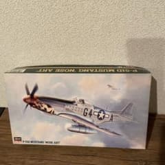 ハセガワ　プラモデル　アメリカ陸軍戦闘機　P-51Dムスタング　ノーズアートのサムネイル
