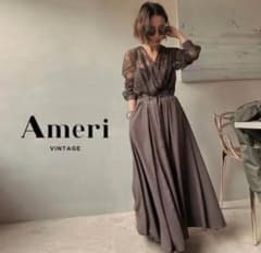 ameri lady lace veil dress ブラウンのサムネイル