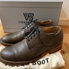 viberg boot レザーシューズ 定価13万 - メルカリ