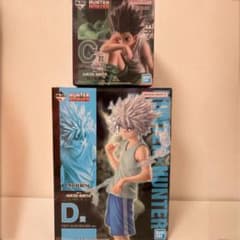 [개봉제 미품] HUNTER×HUNTER 곤 킬루아 피규어 2체