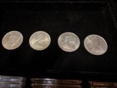 白銅貨4枚セットのサムネイル