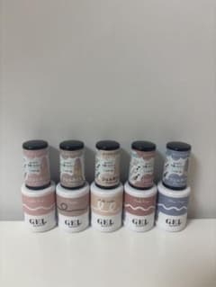 ダイソー ジェルネイル 5色セット まとめ売りのサムネイル