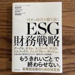 ESG財務戦略 SDGs時代を勝ち抜く　※7/10-12発送不可のサムネイル