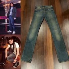 未使用04aw ディオールオム 錆加工デニム エディスリマン着 キムタク着