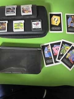 Nintendo 3DS LL 회색 소프트, 충전기 포함