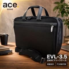 ace.GENE EVL-3.5 2WAYブリーフケース B4 エキスパンダブル ace.GENE EVL-3.5 2WAYブリーフケース B4 エキスパンダブル - メルカリ